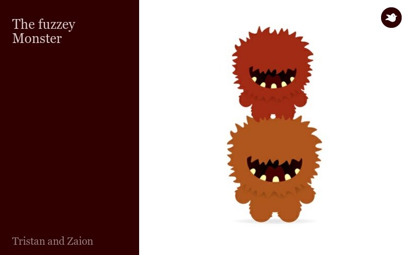 The fuzzey Monster