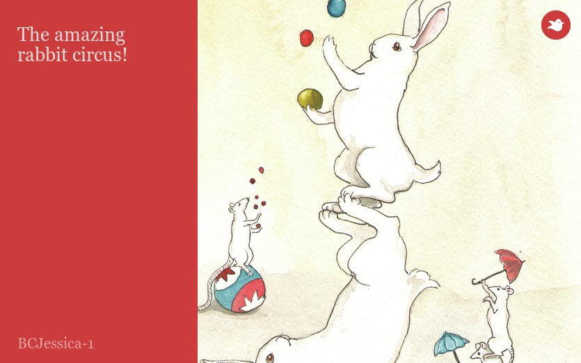 The amazing rabbit circus!