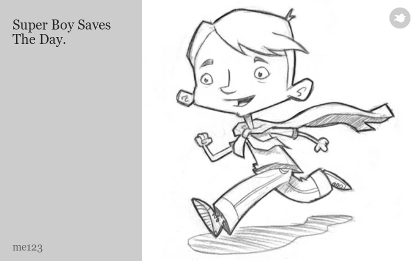 Super Boy Saves The Day.