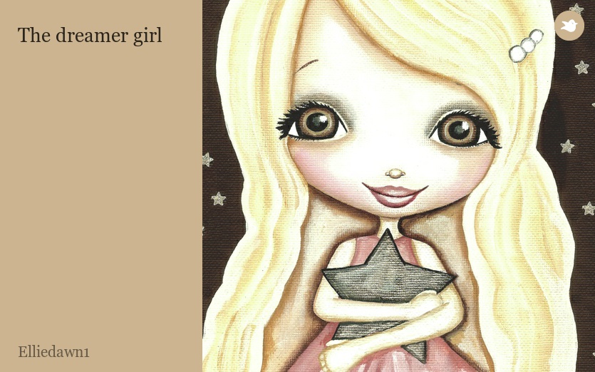 The dreamer girl