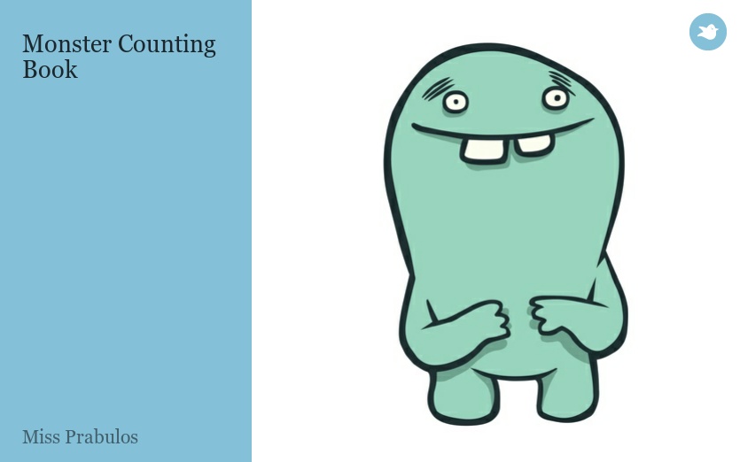 Monster Counting Book