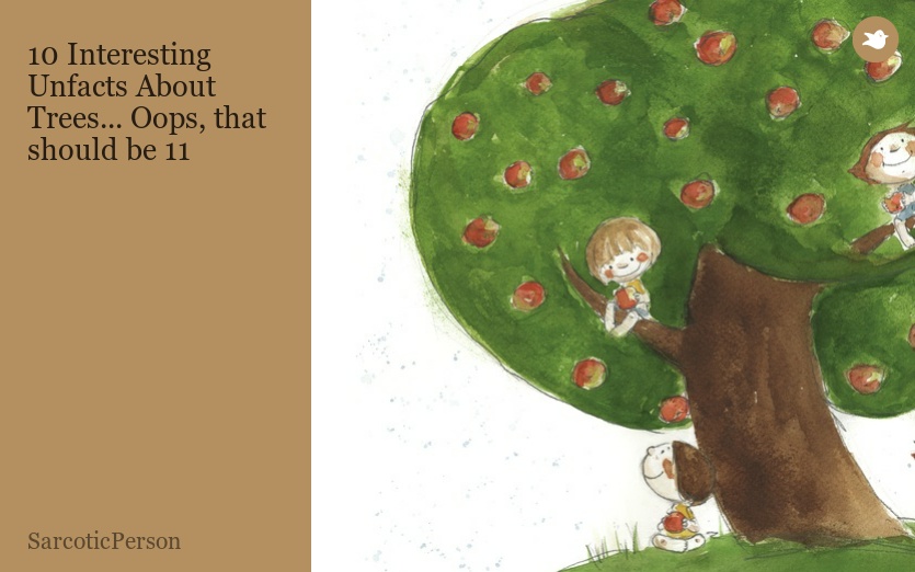 10 Interesting Unfacts About Trees... Oops, that should be 11