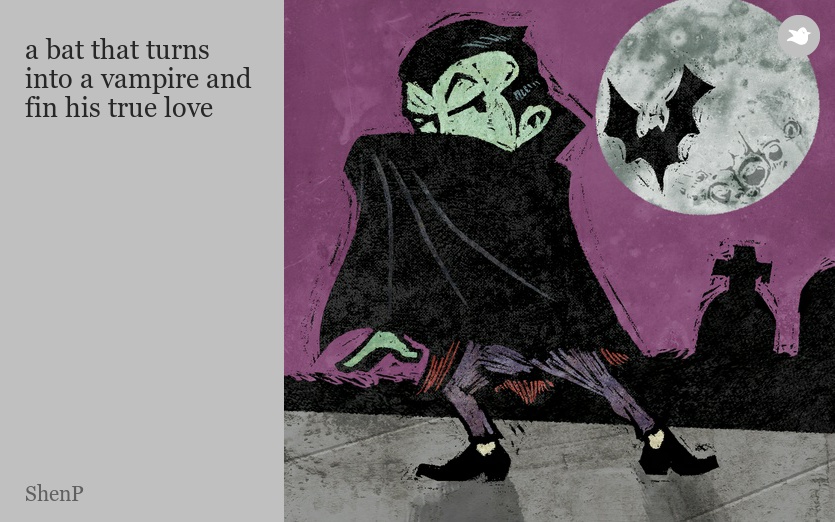 a bat that turns into a vampire and fin his true love by ShenP Storybird