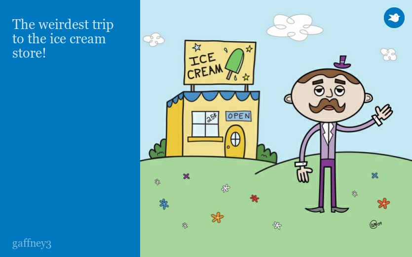 The weirdest trip to the ice cream store!