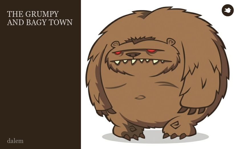 THE GRUMPY AND BAGY TOWN