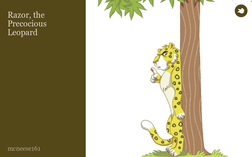 Razor, the Precocious Leopard