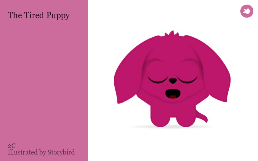 The Tired Puppy