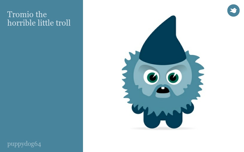 Tromio the horrible little troll