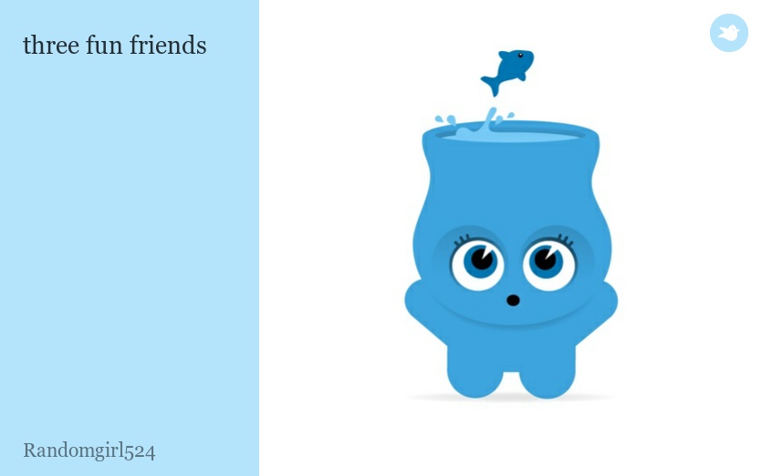 three fun friends