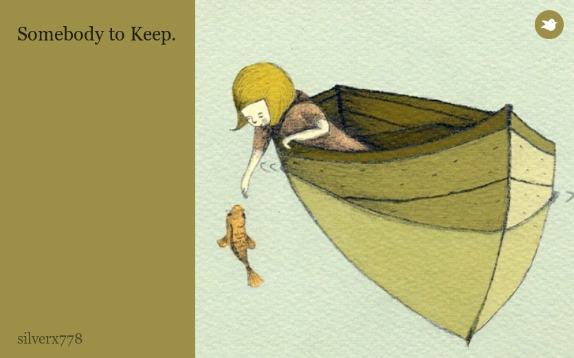 Somebody to Keep.