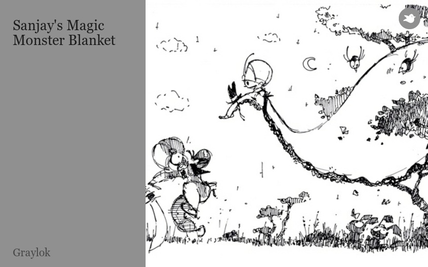 Sanjay's Magic Monster Blanket