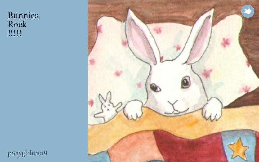 Bunnies
 Rock
 !!!!!