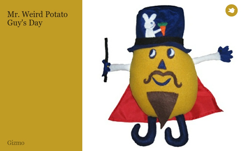 Mr. Weird Potato Guy's Day
