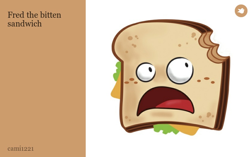 Fred the bitten sandwich