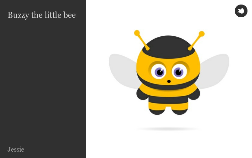 Buzzy the little bee