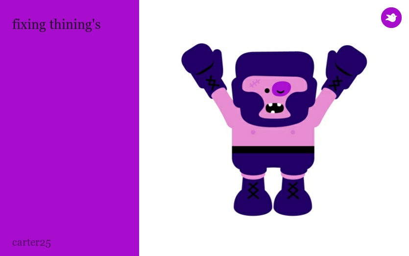 fixing thining's