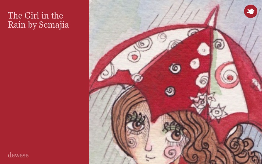 The Girl in the Rain by Semajia