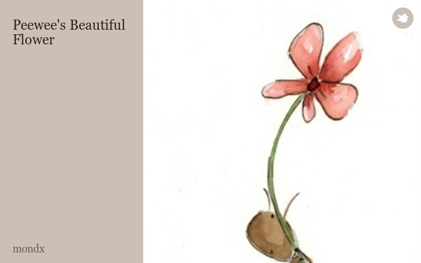 Peewee's Beautiful Flower