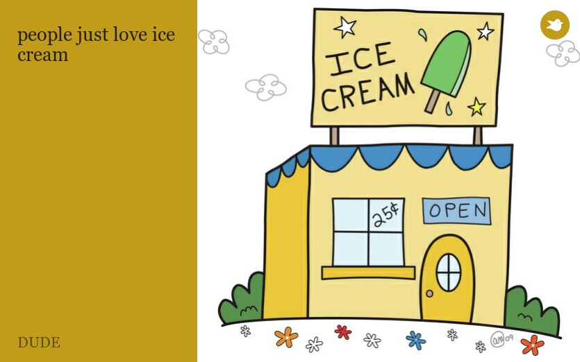 people just love ice cream