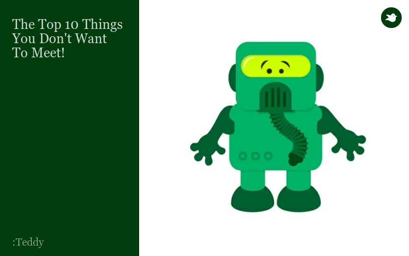 The Top 10 Things You Don't Want To Meet!