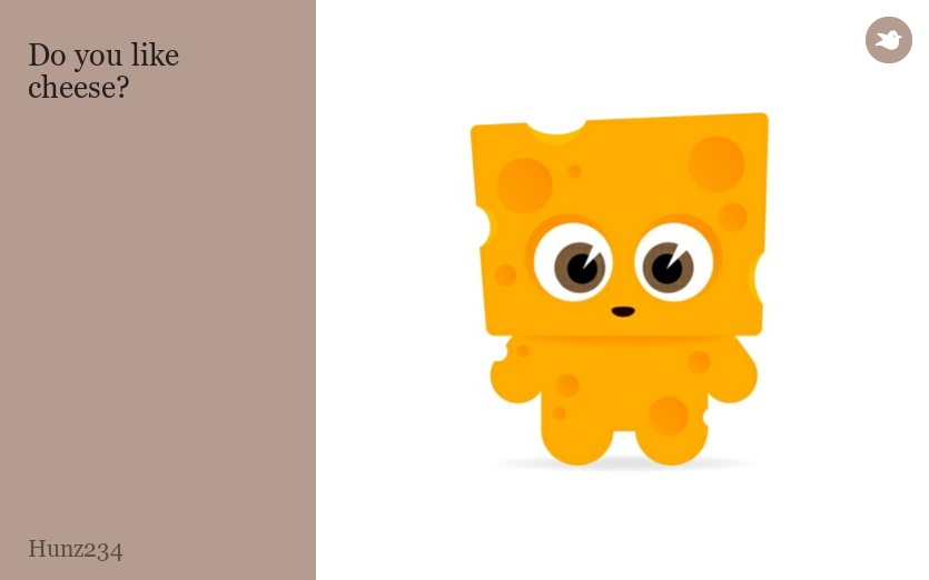 Do you like cheese?