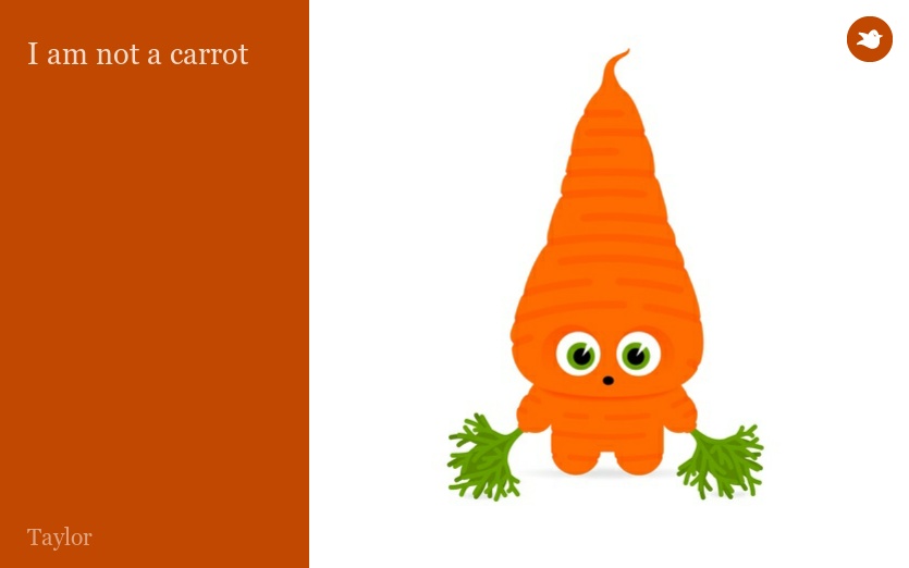 I am not a carrot