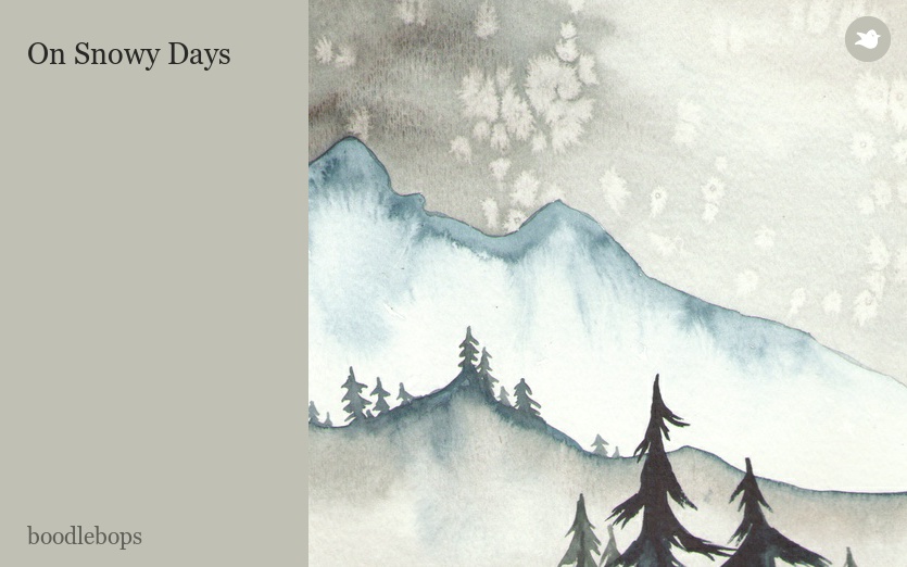 On Snowy Days