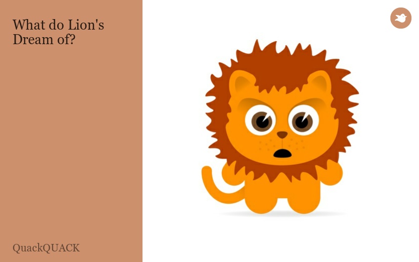 What do Lion's Dream of?