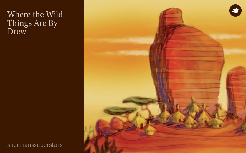 Where the Wild Things Are By Drew