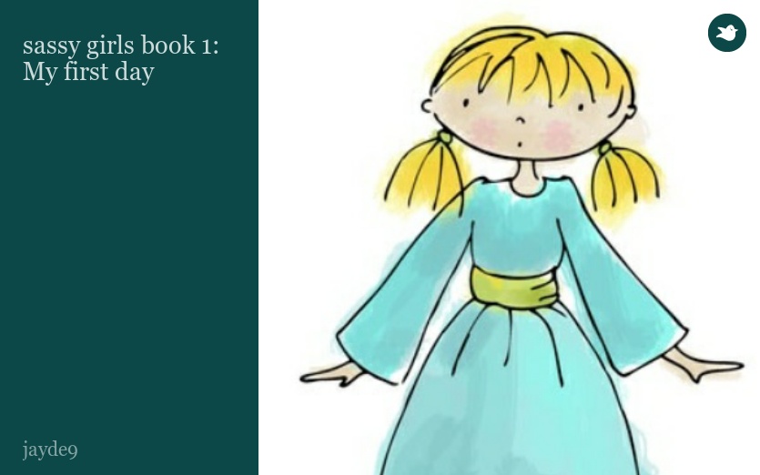 sassy girls book 1: My first day