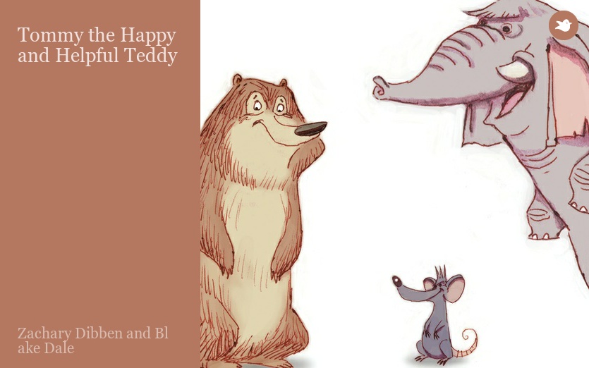 Tommy the Happy and Helpful Teddy