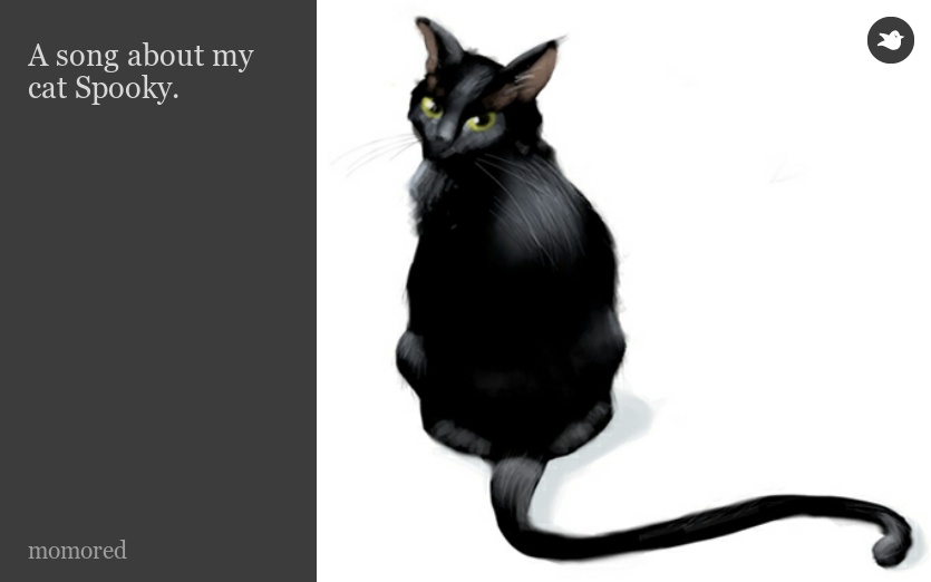 A song about my cat Spooky.