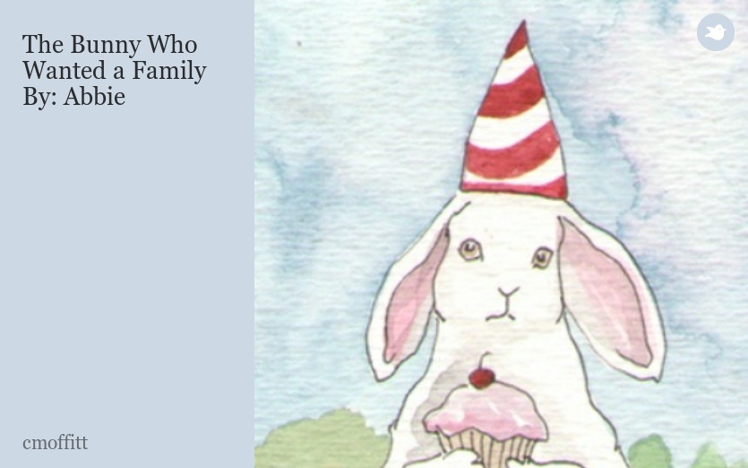 The Bunny Who Wanted a Family By: Abbie
