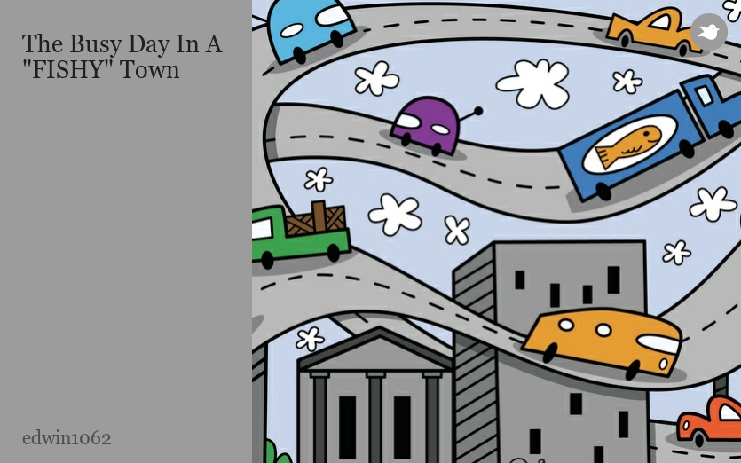 The Busy Day In A "FISHY" Town