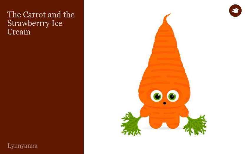 The Carrot and the Strawberrry Ice Cream