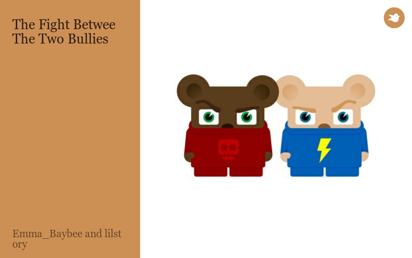The Fight Betwee The Two Bullies
