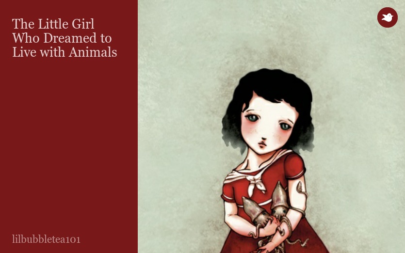 The Little Girl Who Dreamed to Live with Animals
