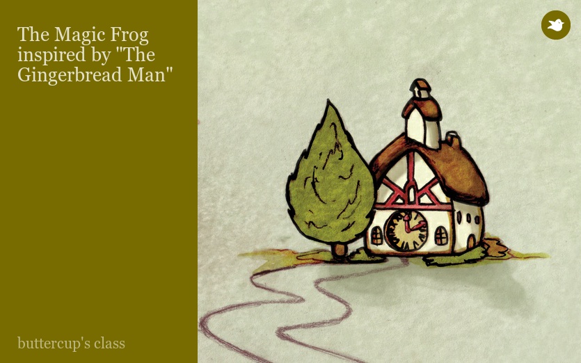 The Magic Frog inspired by "The Gingerbread Man"