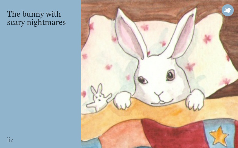The bunny with scary nightmares