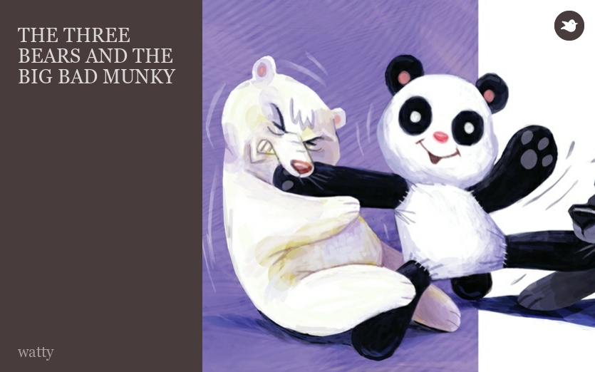 THE THREE BEARS AND THE BIG BAD MUNKY