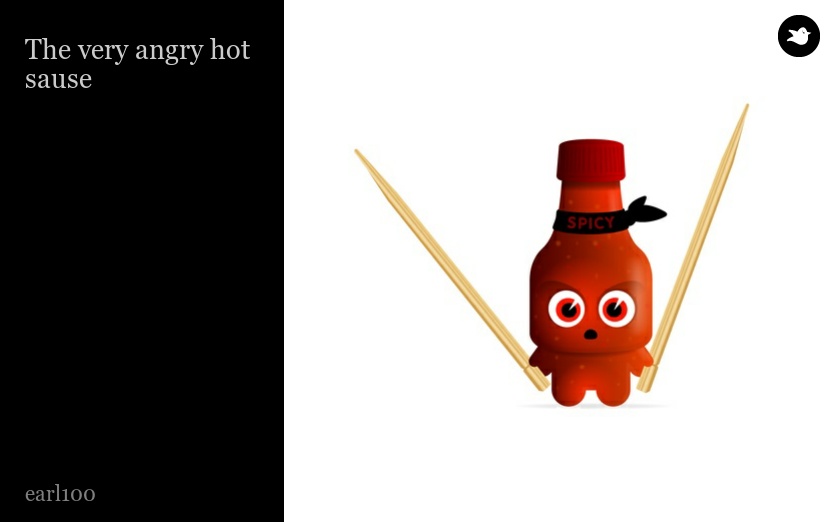 The very angry hot sause