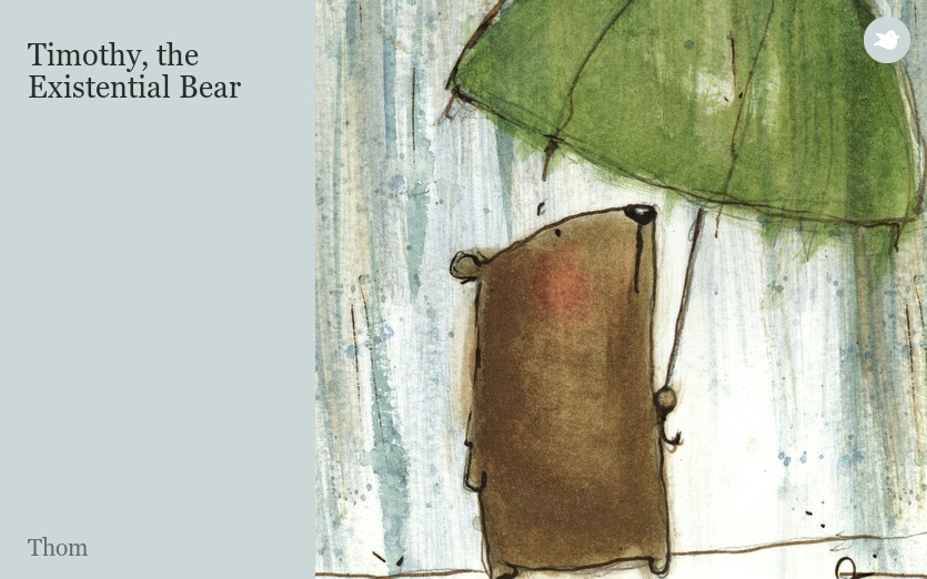 Timothy, the Existential Bear