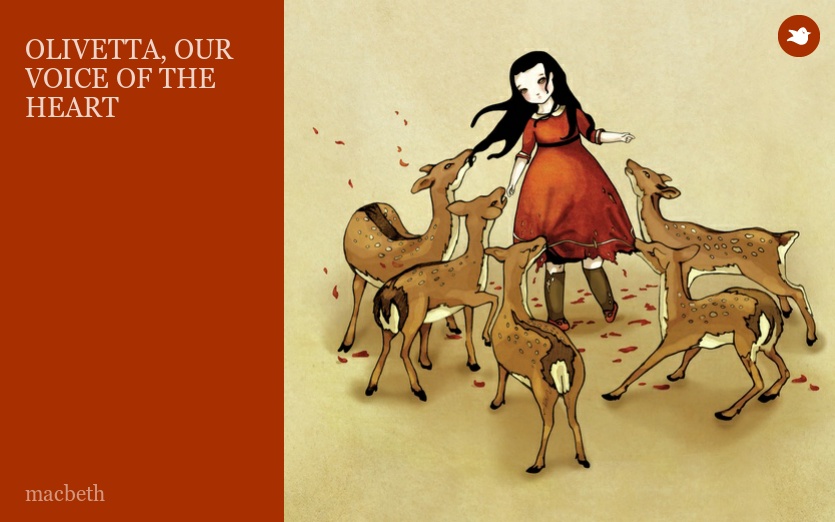 OLIVETTA, OUR VOICE OF THE HEART