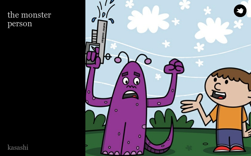 the monster person