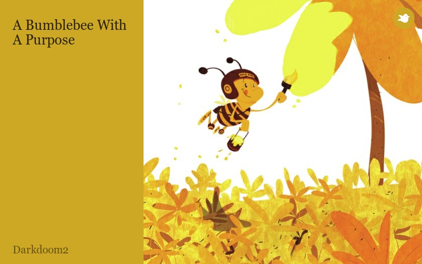 A Bumblebee With A Purpose