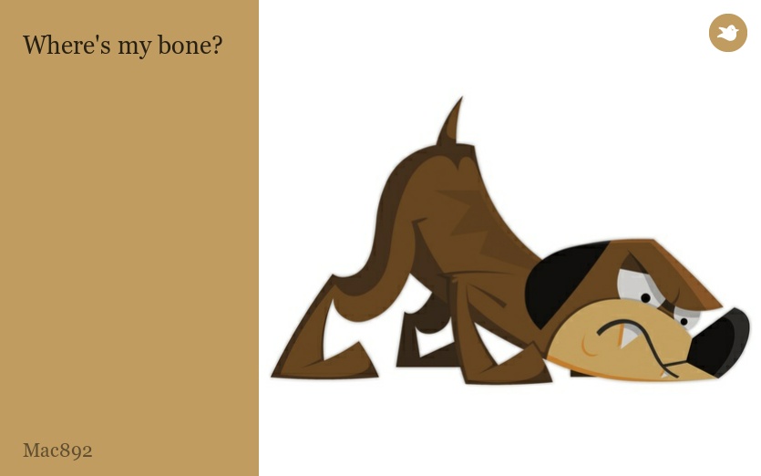 Where's my bone?