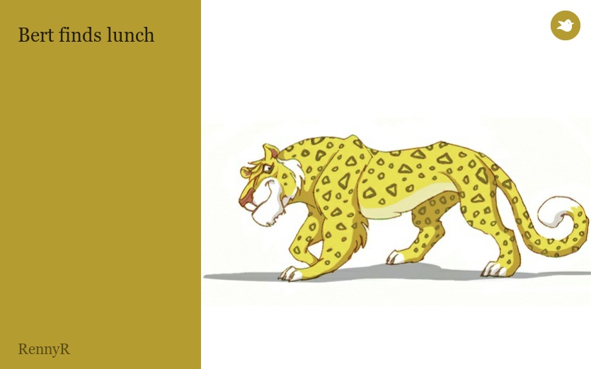 Bert finds lunch