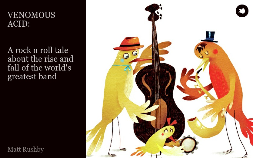 VENOMOUS ACID:


A rock n roll tale about the rise and fall of the world's greatest band