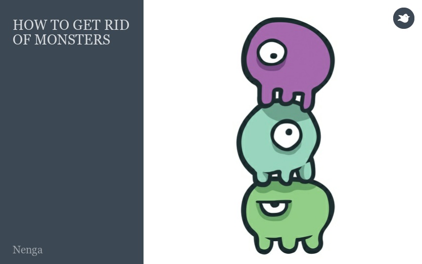 HOW TO GET RID OF MONSTERS