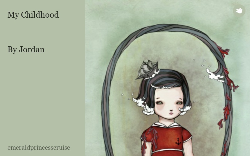 My Childhood 



By Jordan
